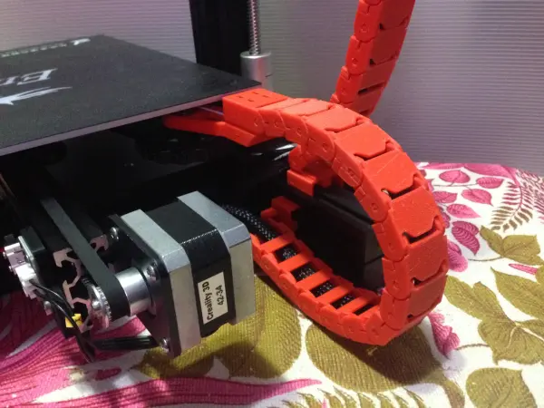 Cadeia de cabos para Ender 3