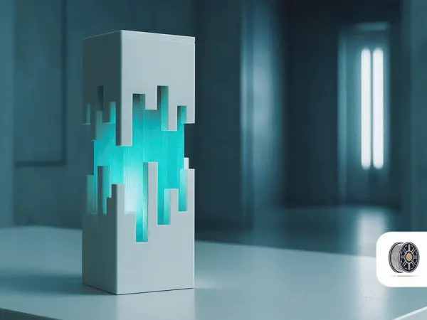 Mundo | Uma lâmpada prismática moderna e futurista | NO AMS